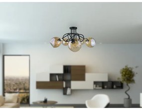 Lampadario a plafone VENUS GOLD 5xE27/60W/230V