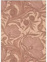 Little Greene Tapete Poppy Trail - Masquerade