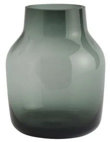 Silent Vase Ø15 Dark Green - Muuto