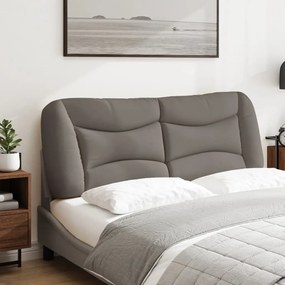 Cuscino testiera tortora 120 cm in tessuto