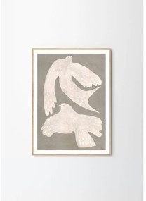 Poster 30x40 cm Two Birds – Clara Schicketanz – The Poster Club