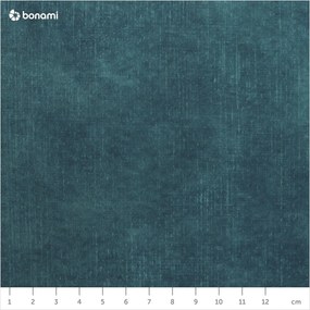 Divano in velluto blu scuro 220 cm Adagio - Scandic