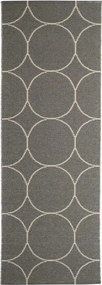 Passatoia da interno/esterno grigio scuro 70x200 cm Boo Charcoal Linen – Pappelina