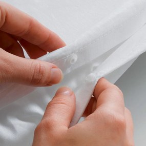 Biancheria in cotone antracite per letto singolo 140x200 cm Lina - douceur d'intérieur