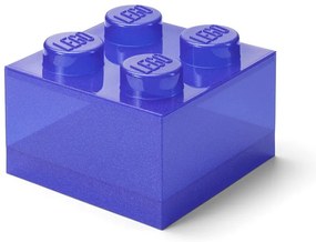 Scatola per bambini viola in plastica 25x25x18 cm – LEGO®