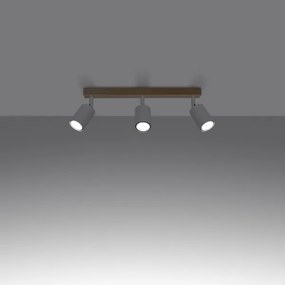 Sollux SL.1288 - Faretto VERDO 3xGU10/10W/230V bianco