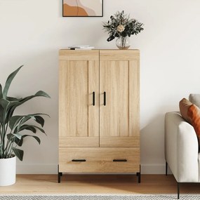 Credenza Rovere Sonoma 69,5x31x115 Cm İn Legno Multistrato /