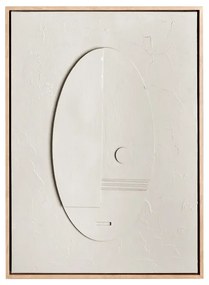 "L'Oca Nera" quadro con cornice stile etno chic cm 53 x 73