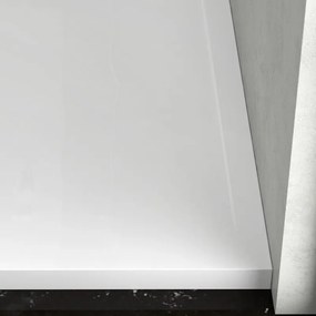 Piatto doccia 80x120 acrilico con canalina in acciaio - KAMALU