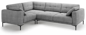 Divano angolare grigio (con penisola a sinistra/a L) Bemy – Micadoni