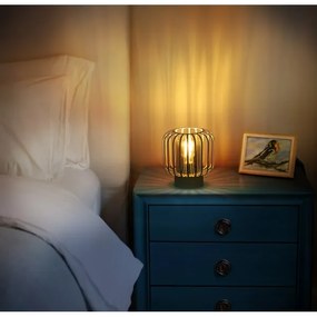 Globo 15758T - Lampada da tavolo ALFRED 1xE27/40W/230V