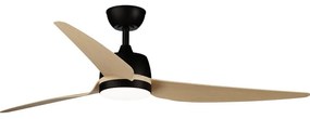 Ventilatore da soffitto Marina effetto noce chiaro, D. 142 cm SULION