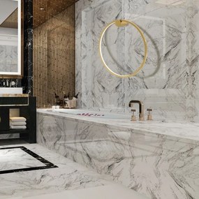 Lampada da parete LED SATURNO 25W 230V Ø50 cm IP44 oro