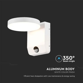 LED Applique da esterno con sensore LED/17W/230V 3000K bianco