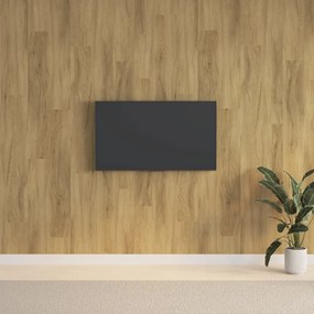 Pannelli Da Parete Effetto Legno Marrone Pvc 2,06 M² /