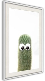 Poster  Funny Cactus IV  Cornice Quadri Cornice d'oro, Larghezza x Altezza Home decor 40x60