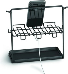 Organizzatore per ufficio nero My Pocket - Metaltex