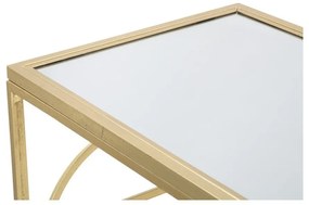 Consolle in oro 41x120 cm Marie - Mauro Ferretti