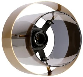 Lampadario a plafone SPIEGA 1xE27/60W/230V oro/nero