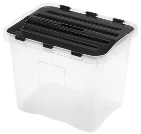 Contenitore DRAGON 10 l nero/trasparente