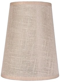 Paralume di ricambio per lampadario e applique ANTONIO E14 150x120 mm beige