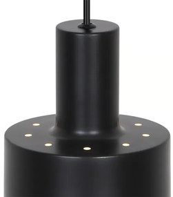 Nordlux - Lampadario per MATIS 1xE27/40W/230V nero