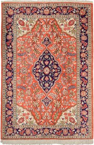 Ghom Tappeto persiano 100 x 150 Beige (Iran) Annodato A Mano