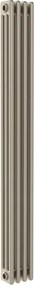 Termosifone in acciaio tubolare 3 colonne 4 elementi interasse 1735 mm ERCOS Comby sabbia