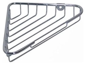 Mensola angolare doccia 14x21,5 cm cromo lucido