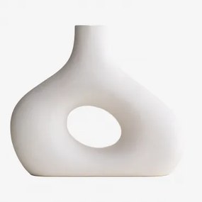 Vaso in ceramica Sabel Bianco - Sklum
