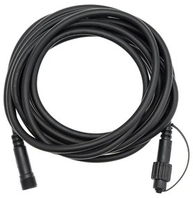 Cavo prolunga 5 metri nero per Catena di luci MaxiLed Reflex Professionale da esterno Wisdom