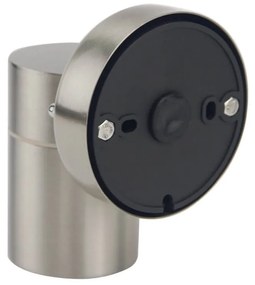 Applique Cilindrica Monodirezionale IP65 GU10 Inox Colore Inox