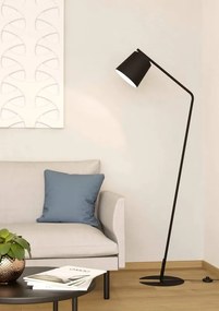Lampada da terra Oneda in acciaio, H 160.5 cm, E27 EGLO