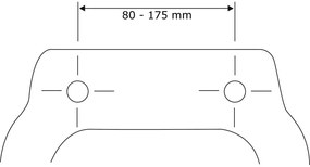 Sedile per wc con chiusura automatica 36,5 x 45 cm Boat - Wenko
