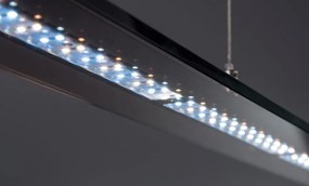 Lampadario con intensità regolabile nero in metallo Tenso – Fischer &amp; Honsel