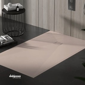 Duplach "Liso" Piatto Doccia in Resina 70x100 h 3 cm Bianco