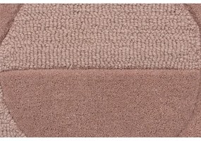 Tappeto in lana rosa 120x170 cm Gigi - Flair Rugs