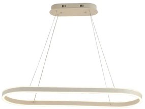 Brilagi - Lampadario LED a sospensione con cavi PONDIE LED/45W/230V 80x30 cm bianco