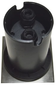 Luce per vialetti d'ingresso 1xGU10/30W/230V IP44 cromo opaco