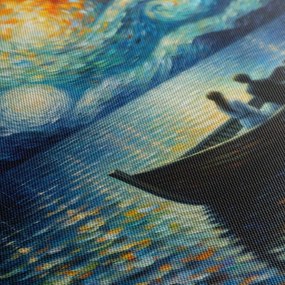 Quadro su tela – Calma serale sulla superficie
