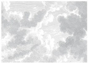 KEK Amsterdam Carta da parati panoramica Engraved Clouds 2 - XL
