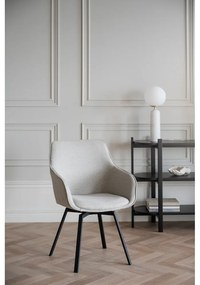 Set di sedie da pranzo beige in imbottito 2 pz Alison – Rowico