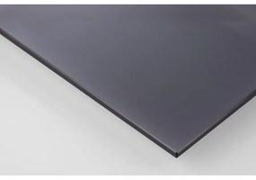 Tavolino da salotto rotondo grigio in vetro ø 80 cm Samos – Actona