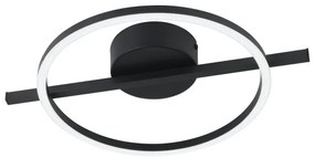 Eglo 901113 - Plafoniera LED dimmerabile AMANDOLO LED/17W/230V nero + +TC