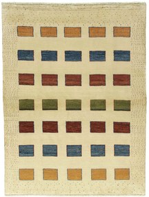 Gabbeh Tappeto 200x150 Beige (Iran) Annodato A Mano