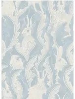 Långelid / von Brömssen Carta da parati Hares in Hiding - Smokey Blue