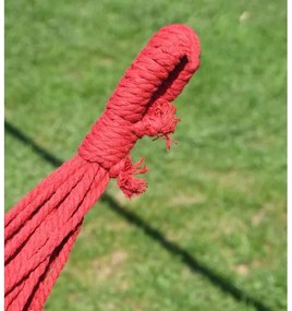 Amaca 200x100 cm rosso/giallo