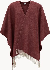 Poncho da donna in lana vergine Kim