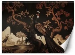 Carta Da Parati, Pavone orientale albero