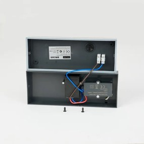 Brilagi-LED Applique da esterno con sensore TESSI LED/10W/230V antracite IP54